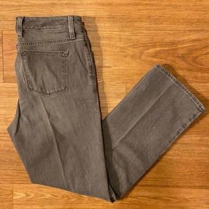 LL Bean Womens Gray Jeans Size 6 Petite Favorite‎ Fit Outdoor Comfy